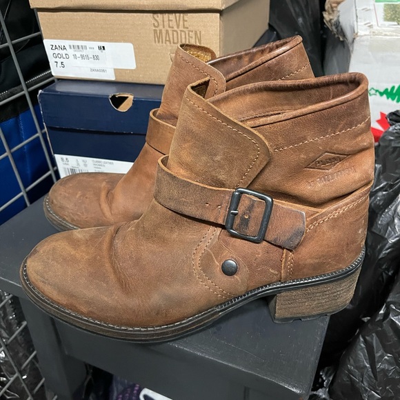 Brown ankle boots PLDM by plallabium - Picture 5 of 6